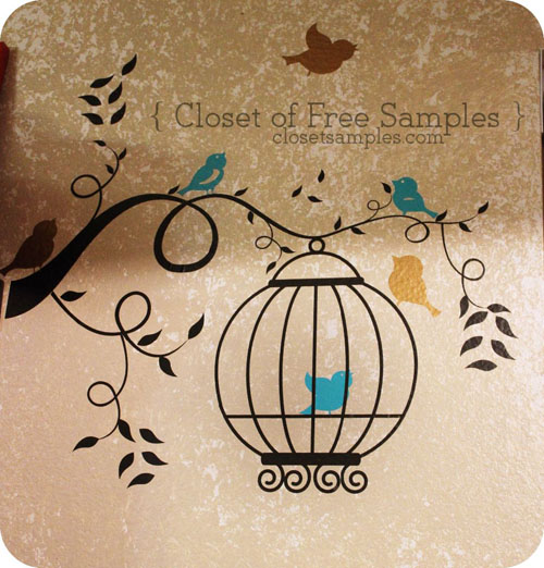 Blogger Review- Birds and Birdcage Decal
