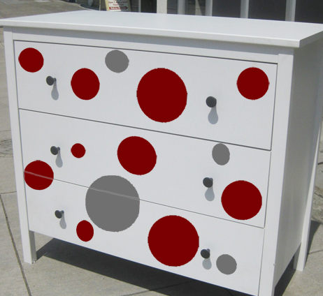 Decals on Dressers