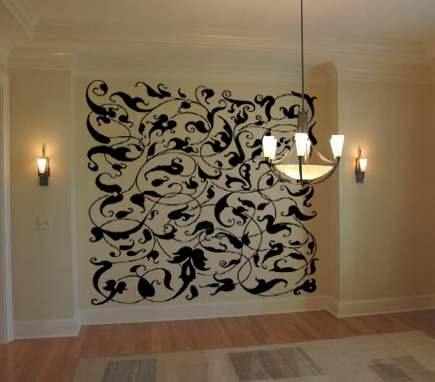 Arabesque Pattern Wall Decal