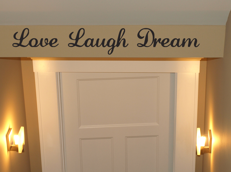 Love Laugh Dream Wall Decal