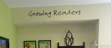 Growing Readers Wall Decal