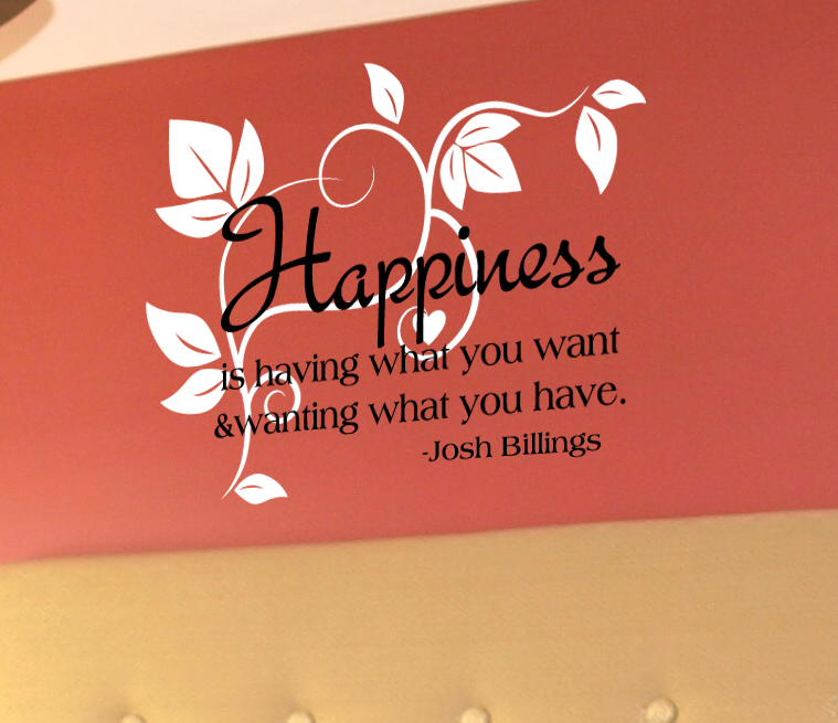 Happiness Wall Decal