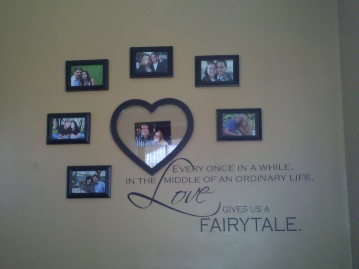 Love Gives Us Fairytale Tall Wall Decal