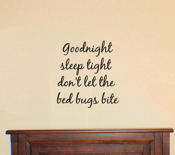 Bed Bugs Bite Wall Decals