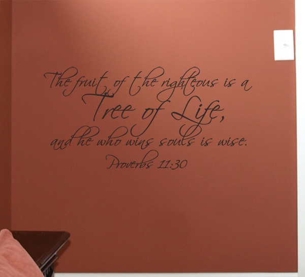 The Fruit Tree of Life Wall Decal