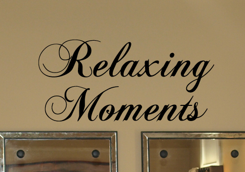Relaxing Moments Wall Decal