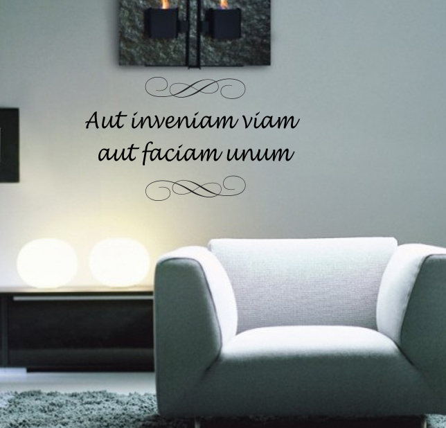 Aut Inveniam Wall Decal