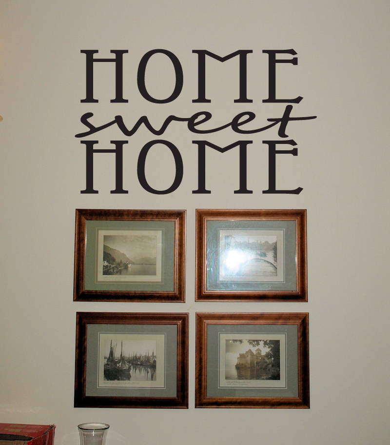 Home Sweet Home Wall Decal