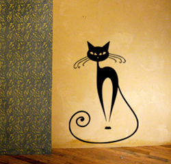 Cattitude 2 Wall Decal