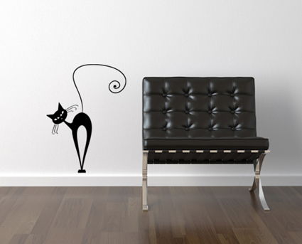 Cattitude 3 Wall Decal