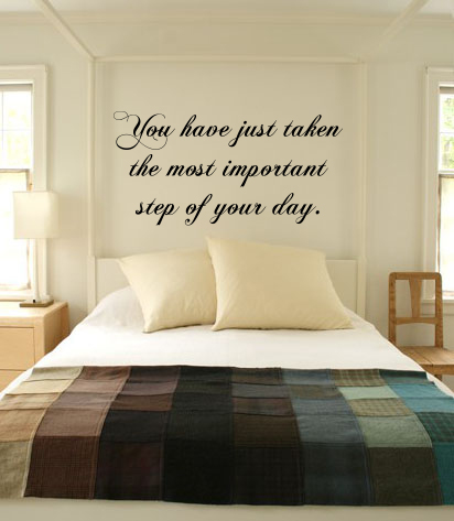 Most Important Step Wall Decal