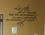Life Is Not Measured Italian Wall Decal