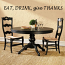 Eat Drink Give Thanks Wall Decal