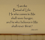 I Am The Bread Of Life LARGE Wall Decal