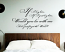 If I Lay Here Wall Decal 