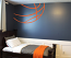 Basketball Lines Wall Decal LARGE