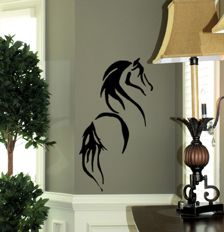 Stylized Horse Wall Decals