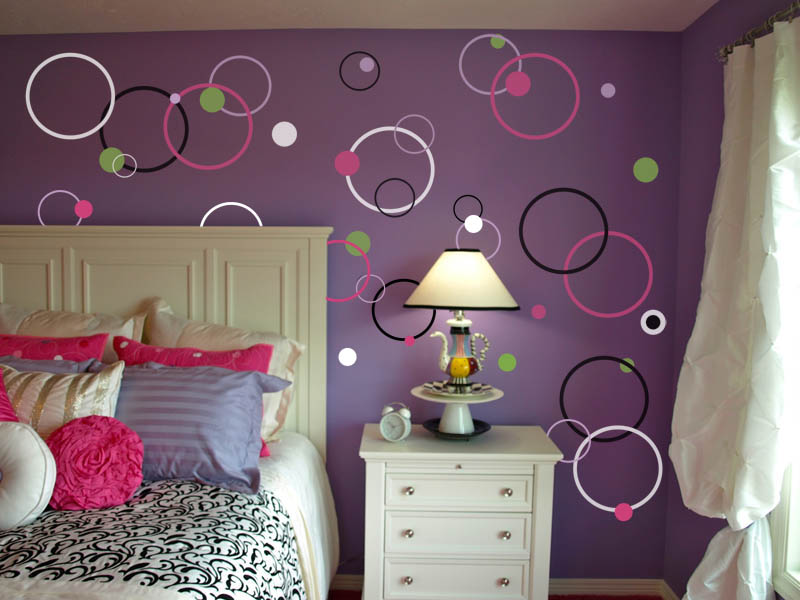 Bubble Dot Circles Wall Decal Pack