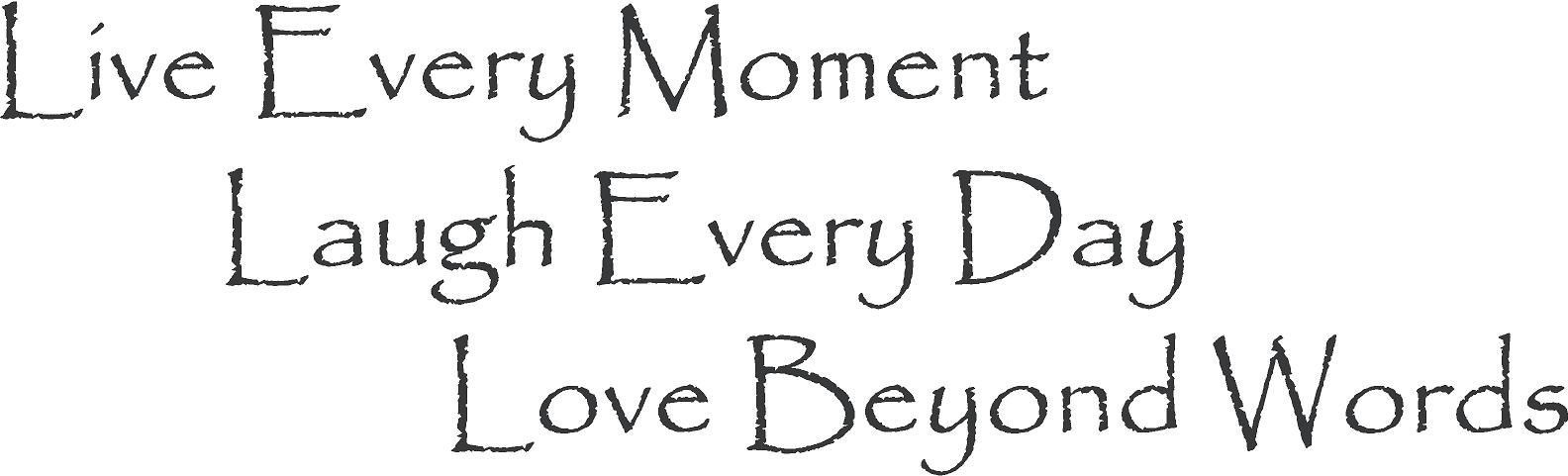 Live Every Moment | Wall Decals