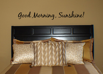 Good Morning Sunshine Wall Decal