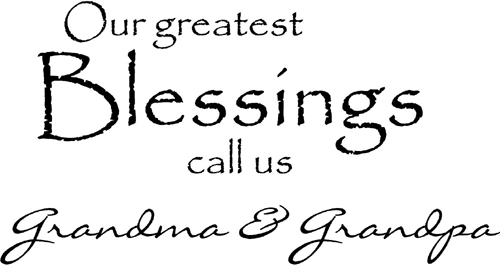 Greatest Blessings | Wall Decals