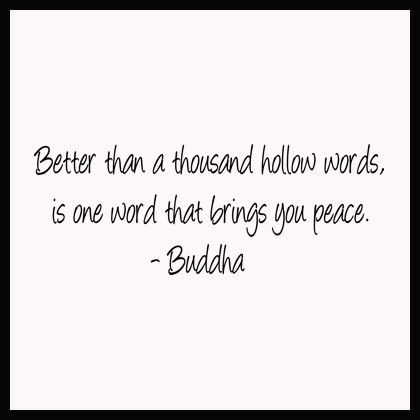 One Word Peace Wall Decals  