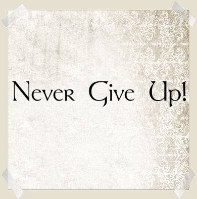 Never Give Up | Wall Decals 