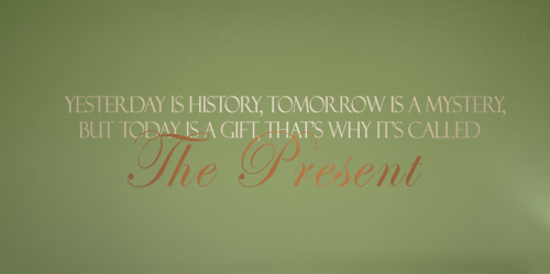 The Present Decal