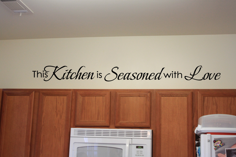 This Kitchen Seasoned Love Wall Decal