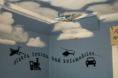 Planes, Trains, & Automobiles! Wall Decals