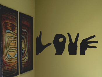 Love Sign | Wall Decals\