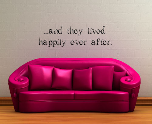 Leaf Happily Ever After Wall Decals  