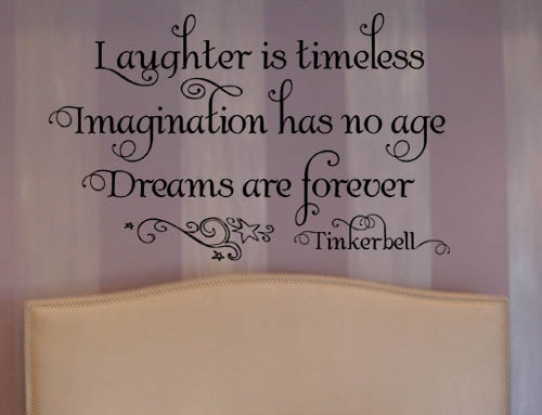 Laughter is Timeless Wall Decals
