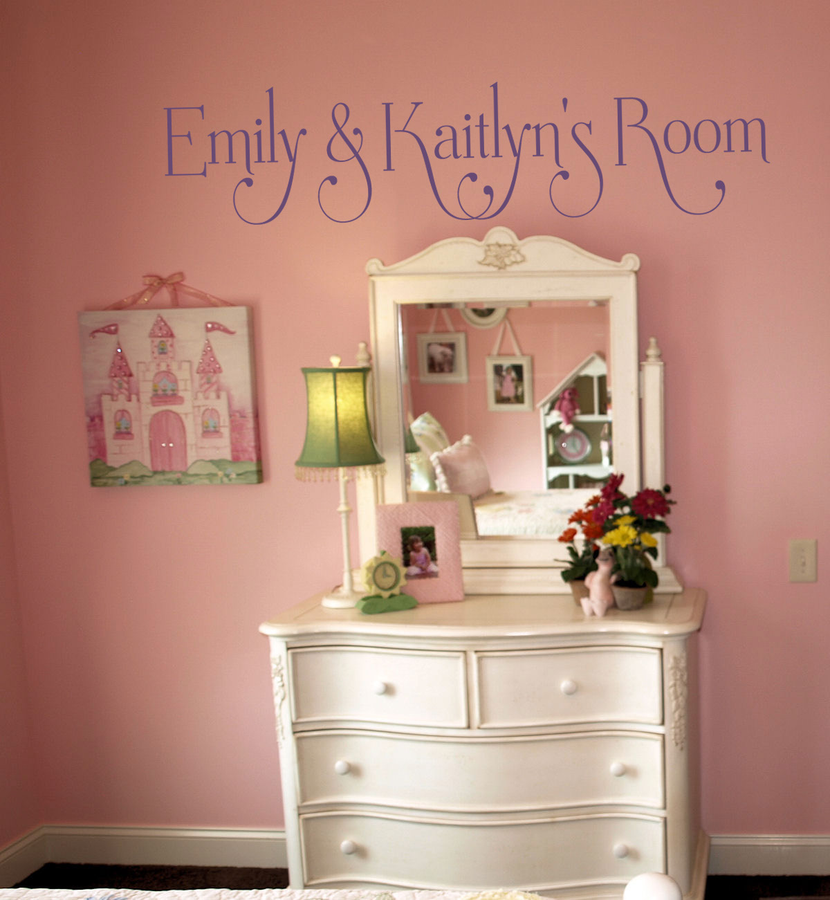 Swash Names Personalized Wall Decal