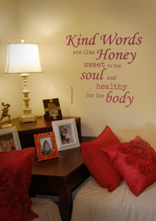 Kind Words Decal