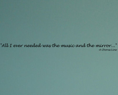 All I Ever Needed Music Wall Decals  
