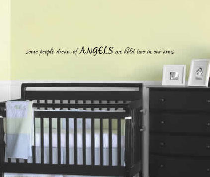 Angels We Hold Two Wall Decals  