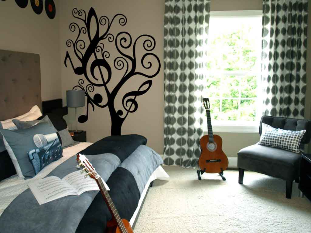 Music Tree Large Decal