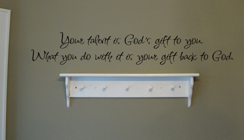 Your Talent Wall Decal