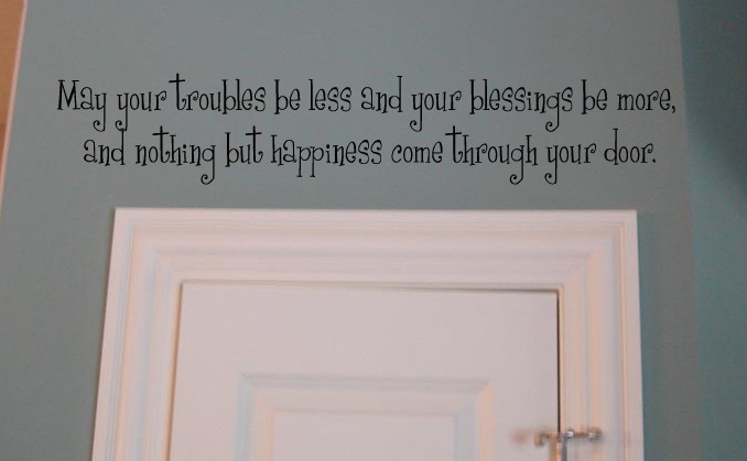 Nothing But Happiness Wall Decal