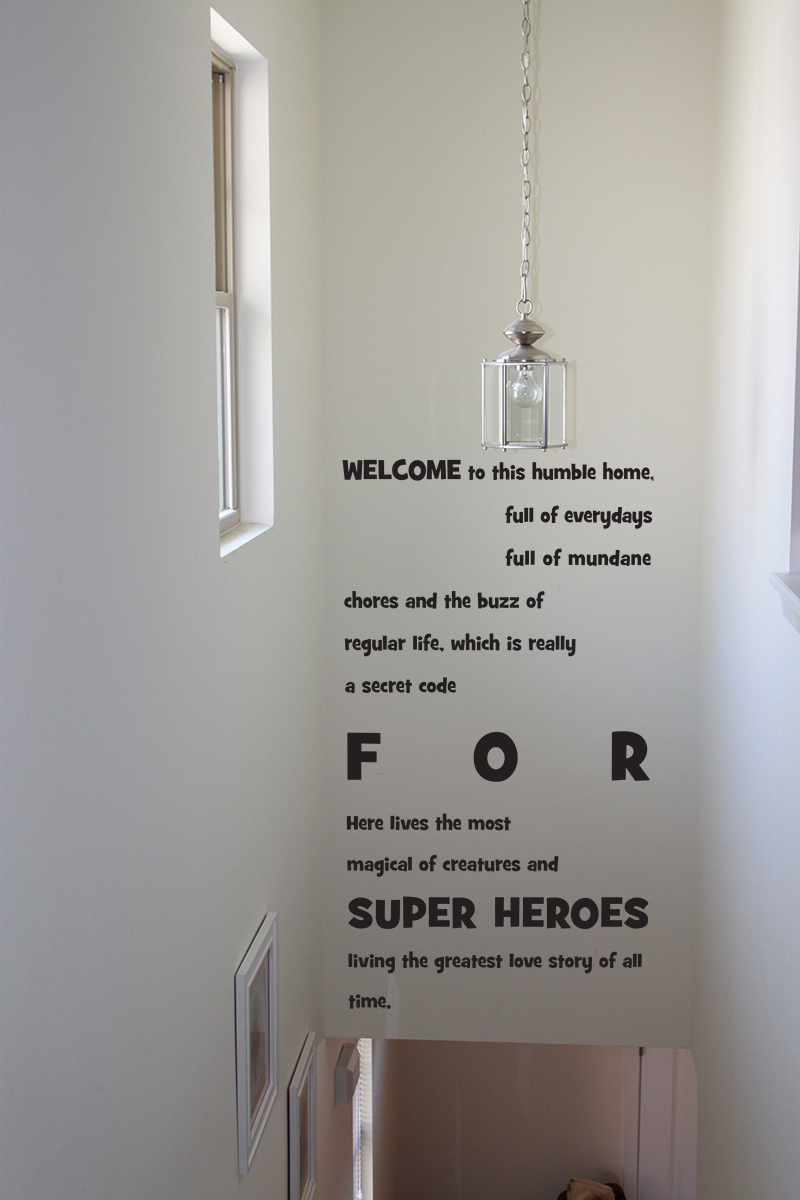 Welcome To Humble Home Decal