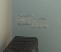 Sweet Dreams Bug In A Rug Wall Decal