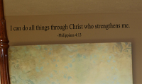 Philippians Do All Things Wall Decal 