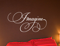 Imagine Wall Decals