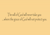 The Will Of God Wall Decal 