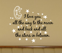All The Stars In Between Wall Decal
