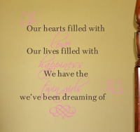 Our Hearts Wall Decals