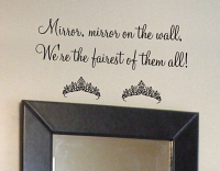 Mirror Mirror On Wall Wall Decals