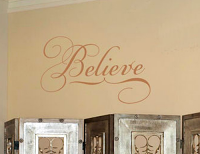 Believe Wall Decal