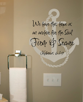 An Anchor for the Soul Wall Decal 